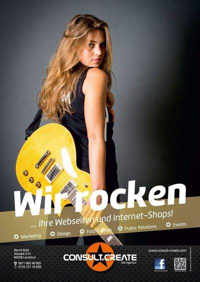 Wir rocken Ihre Internetseiten oder Webshops!